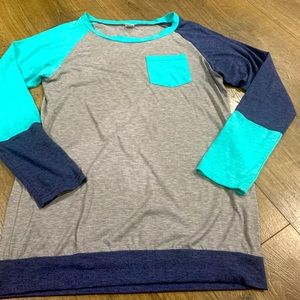 Cute three toned shirt